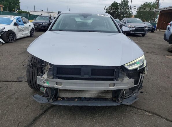 WAUENAF45JA152260 2018 AUDI A4 Silver Вид спереду
