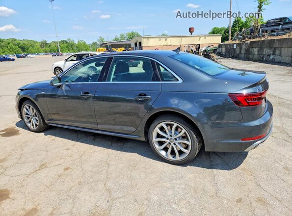 WAUENAF45KA015952 2019 AUDI A4 Gray Задня ліва чверть