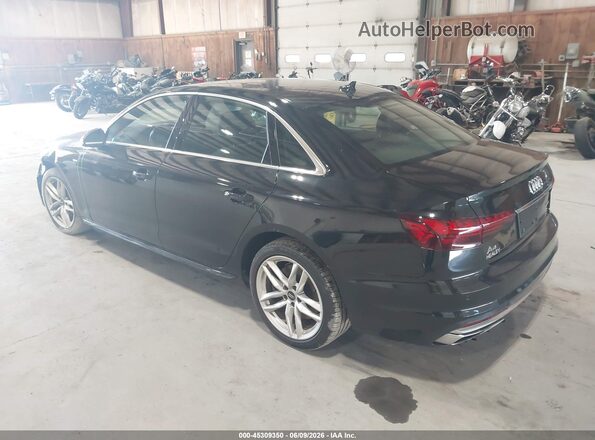 WAUENAF45LN005268 2020 AUDI A4 Black Задня ліва чверть