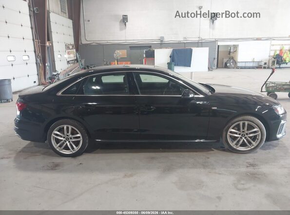 WAUENAF45LN005268 2020 AUDI A4 Black Вид задньої частини салону