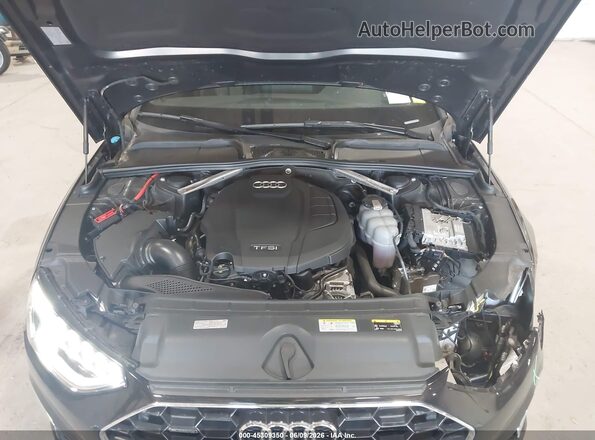 WAUENAF45LN005268 2020 AUDI A4 Black Вид ззаду