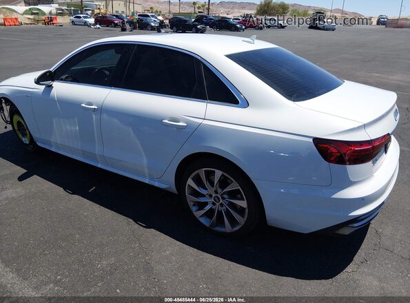 WAUENAF45LN014472 2020 AUDI A4 White Задня ліва чверть