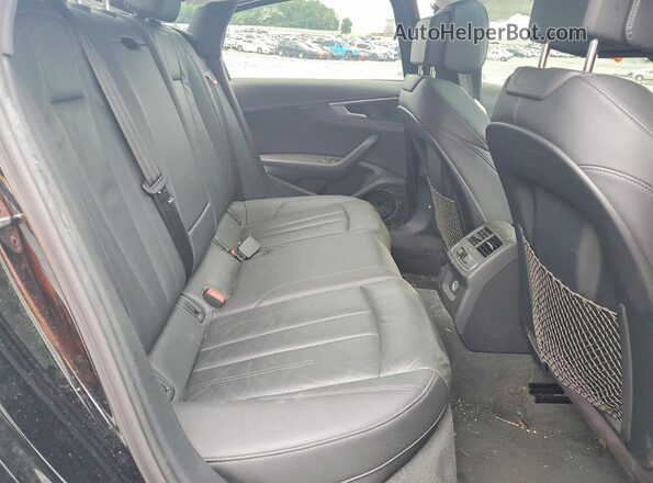 WAUENAF46HN033555 2017 AUDI A4 Black Հետևի նստատեղերի տեսք
