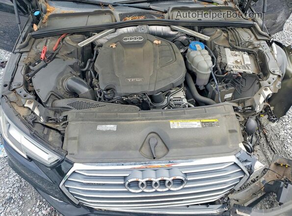 WAUENAF46HN033555 2017 AUDI A4 Black Սալոնի հետևի տեսք