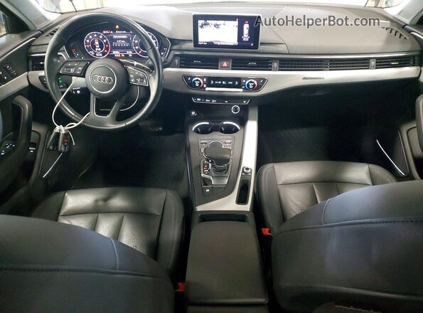 WAUENAF46HN040229 2017 AUDI A4 Gray Widok deski rozdzielczej