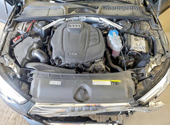 WAUENAF46HN040229 2017 AUDI A4 Gray Widok wnętrza z tyłu