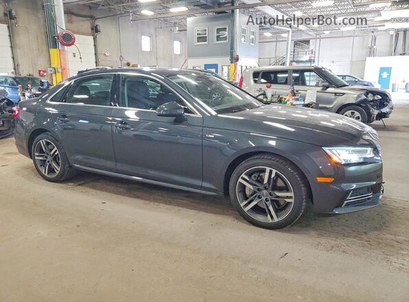 WAUENAF46HN040229 2017 AUDI A4 Gray Przód prawy