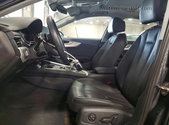 WAUENAF46HN040229 2017 AUDI A4 Gray Widok wnętrza z przodu
