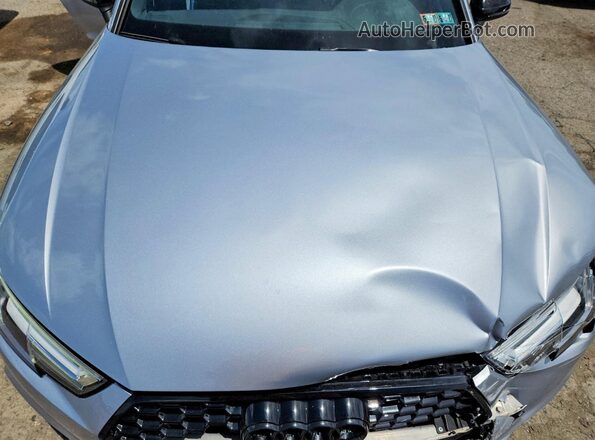 WAUENAF46JA044536 2018 AUDI A4 Silver Вид задньої частини салону