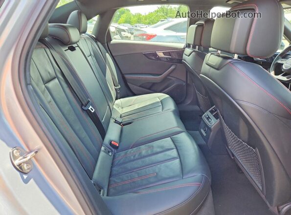 WAUENAF46JA044536 2018 AUDI A4 Silver Вид задніх сидінь