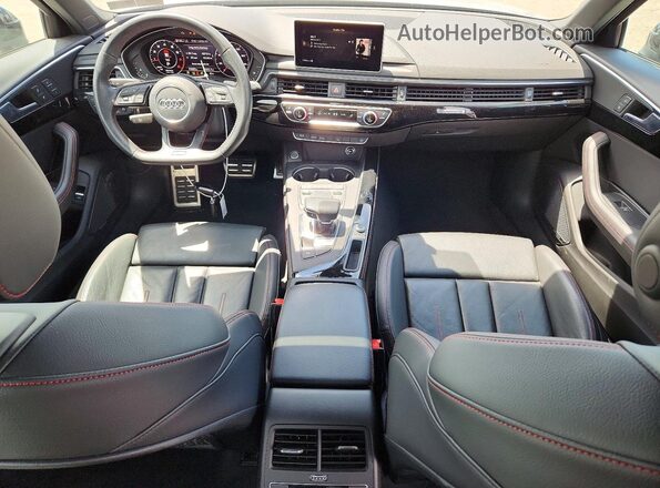 WAUENAF46JA044536 2018 AUDI A4 Silver Вид панелі приладів