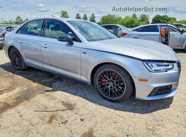 WAUENAF46JA044536 2018 AUDI A4 Silver Передня права чверть