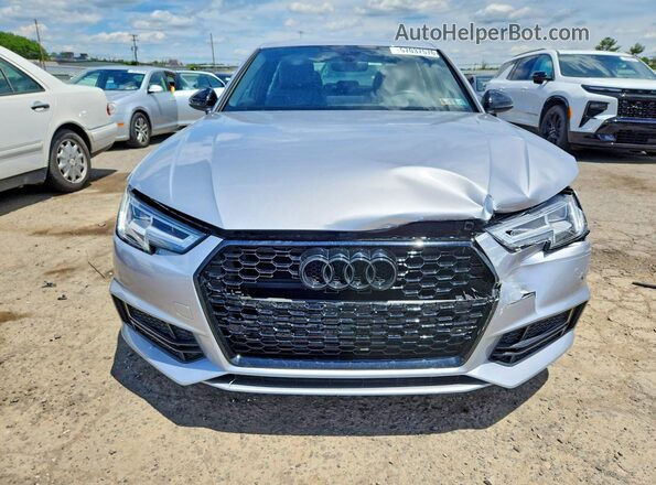WAUENAF46JA044536 2018 AUDI A4 Silver Вид спереду