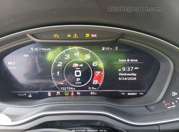 WAUENAF46JA063930 2018 AUDI A4 Gray Vista de los asientos traseros