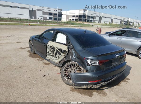 WAUENAF46JA063930 2018 AUDI A4 Gray Trasero izquierdo