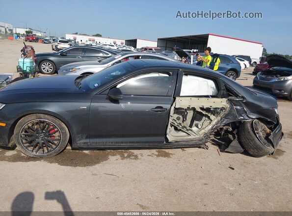 WAUENAF46JA063930 2018 AUDI A4 Gray Vista interior de 360 grados