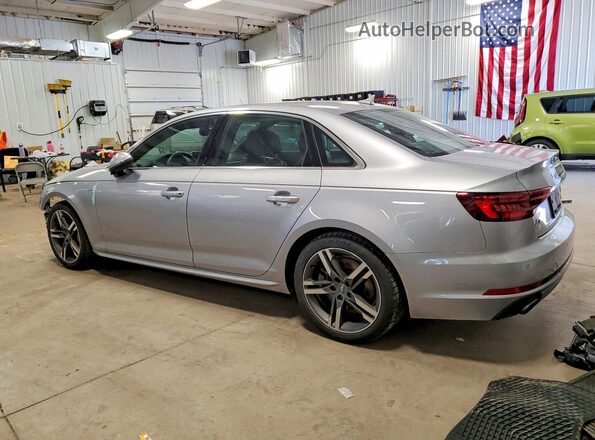 WAUENAF46JA090951 2018 AUDI A4 Silver Задня ліва чверть
