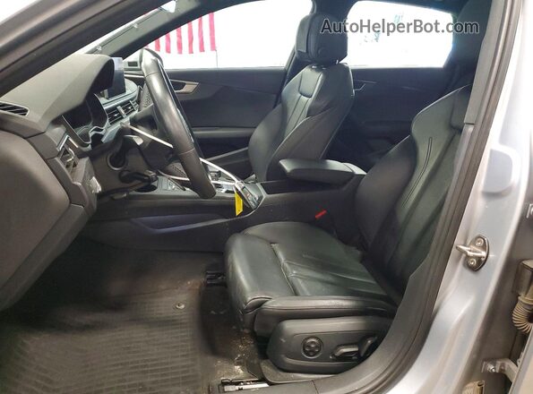 WAUENAF46JA090951 2018 AUDI A4 Silver Вид салону спереду