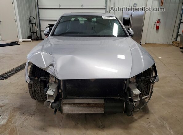 WAUENAF46JA090951 2018 AUDI A4 Silver Вид спереду
