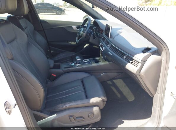 WAUENAF46JN001890 2018 AUDI A4 White Vista interior delantera