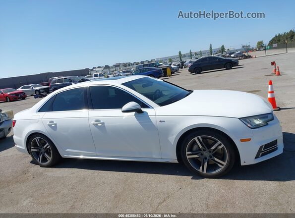 WAUENAF46JN001890 2018 AUDI A4 White Vista interior trasera