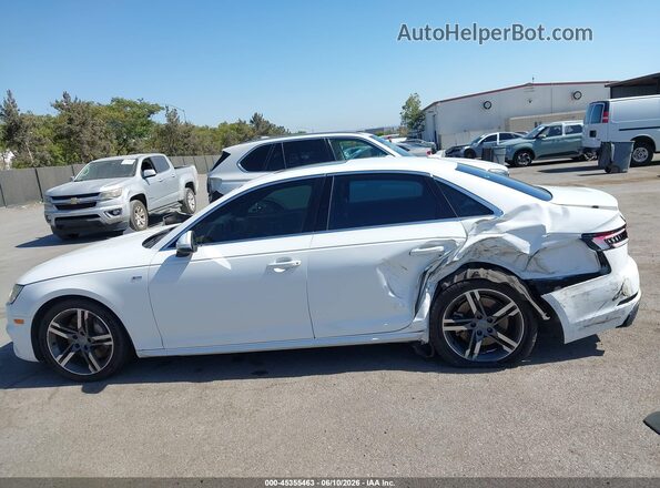 WAUENAF46JN001890 2018 AUDI A4 White Vista interior de 360 grados