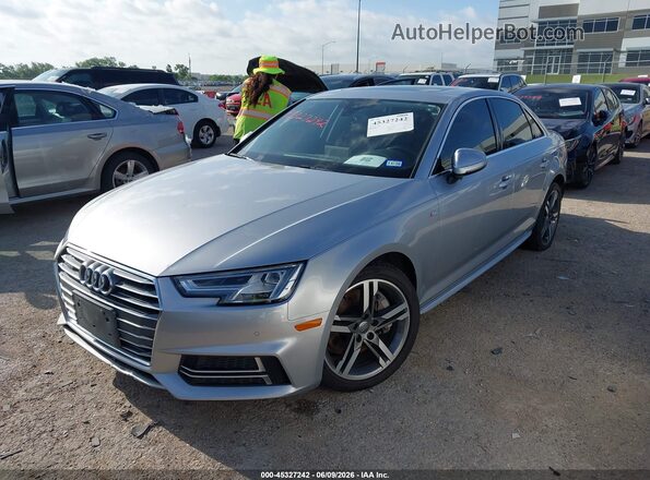 WAUENAF46JN008533 2018 AUDI A4 Gray Przód lewy
