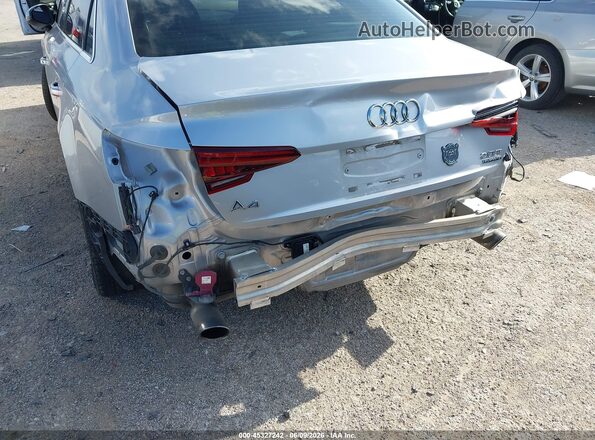 WAUENAF46JN008533 2018 AUDI A4 Gray Widok z przodu