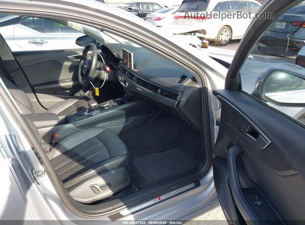 WAUENAF46JN008533 2018 AUDI A4 Gray Widok wnętrza z przodu