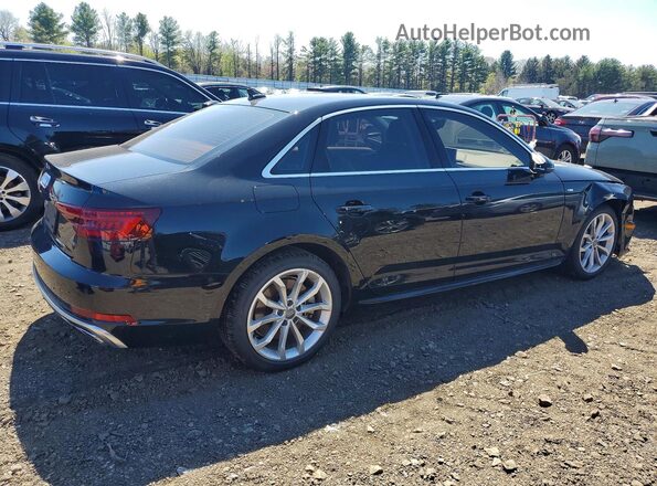 WAUENAF46KN001695 2019 AUDI A4 Black Tył prawy