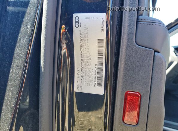 WAUENAF46KN001695 2019 AUDI A4 Black Widok komory silnika