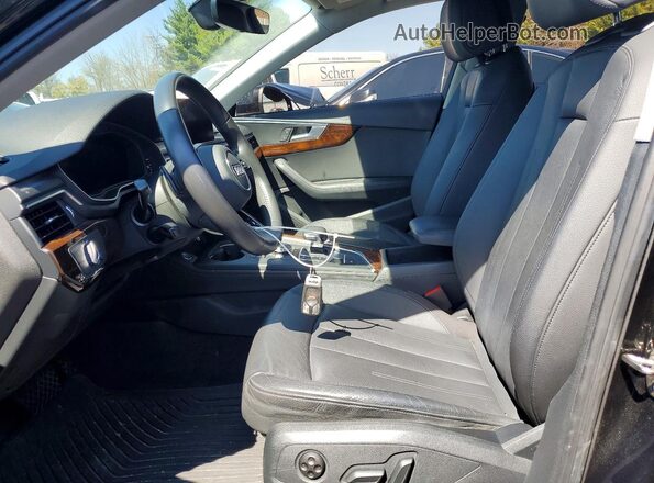 WAUENAF46KN001695 2019 AUDI A4 Black Widok wnętrza z przodu