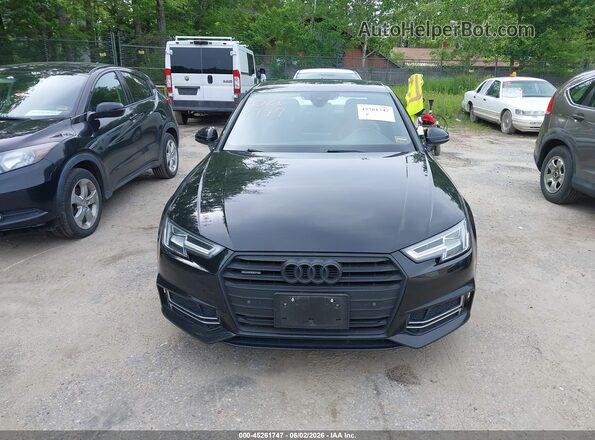 WAUENAF47HN023309 2017 AUDI A4 Black Вид щитка приладів