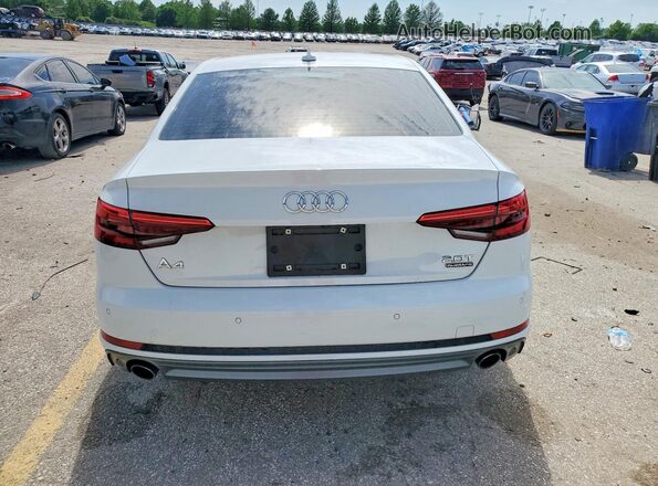 WAUENAF47HN036481 2017 AUDI A4 White Vista trasera