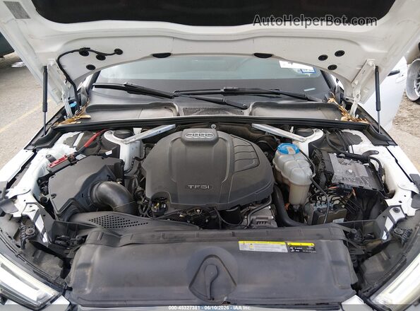 WAUENAF47KA007612 2019 AUDI A4 White Rear view