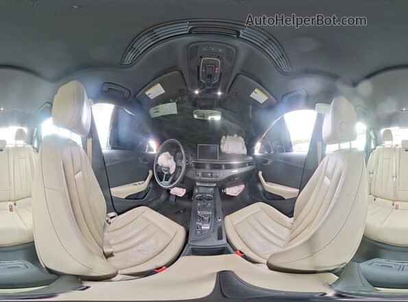 WAUENAF48HN037249 2017 AUDI A4 Blue 360 interior view