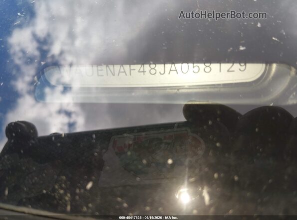 WAUENAF48JA058129 2018 AUDI A4 White 