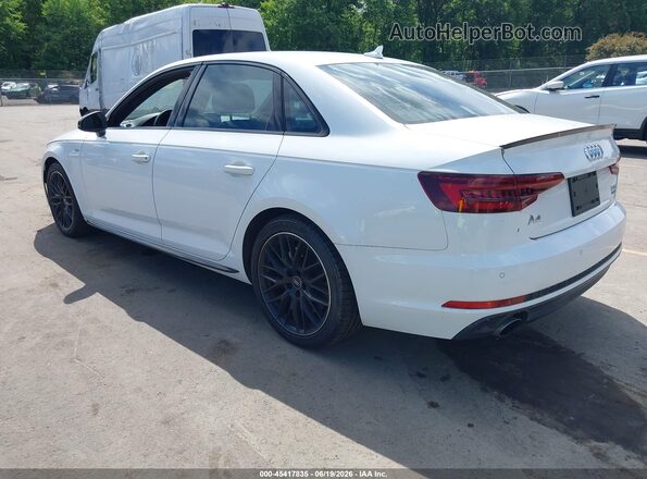 WAUENAF48JA058129 2018 AUDI A4 White 