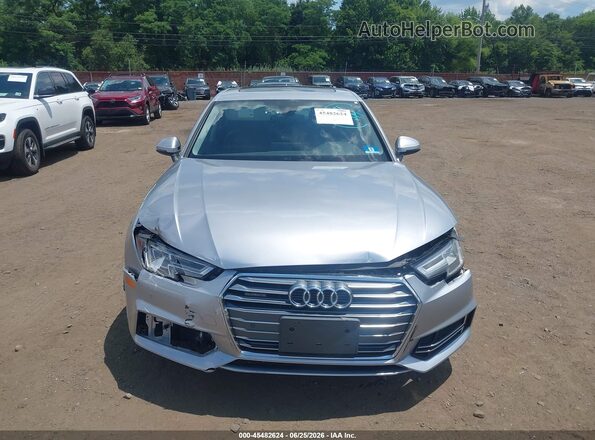 WAUENAF48JA079336 2018 AUDI A4 Серебряный Вид щитка приборов