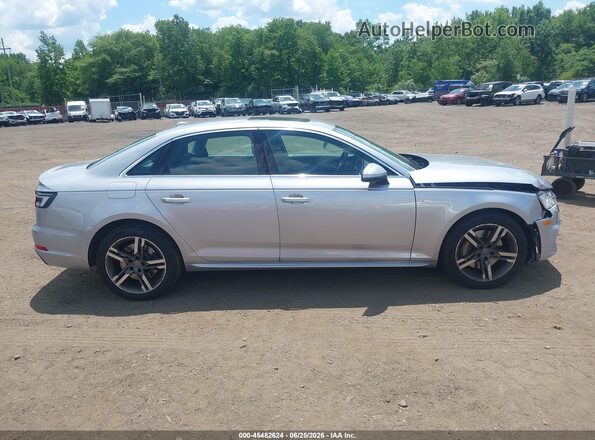 WAUENAF48JA079336 2018 AUDI A4 Серебряный Вид задней части салона