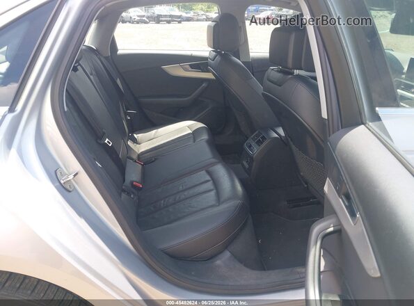 WAUENAF48JA079336 2018 AUDI A4 Серебряный Вид наклейки с VIN-кодом