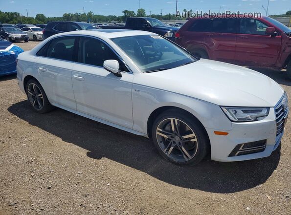 WAUENAF48JA093379 2018 AUDI A4 White 
