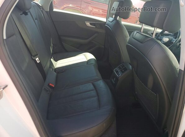 WAUENAF48JA093379 2018 AUDI A4 White 