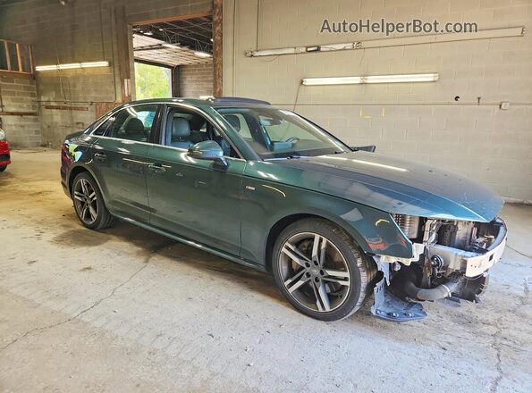 WAUENAF48JA130088 2018 AUDI A4 Green Передня права чверть