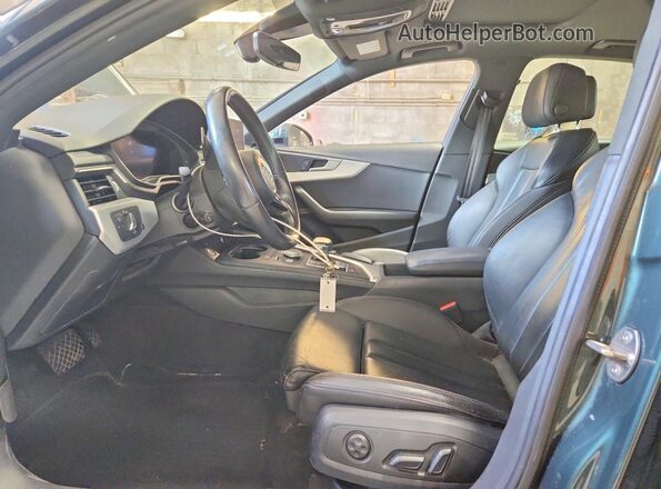 WAUENAF48JA130088 2018 AUDI A4 Green Вид салону спереду