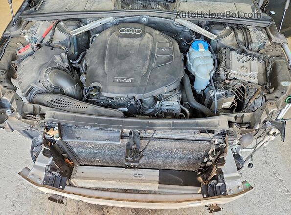WAUENAF48JA130088 2018 AUDI A4 Green Вид задньої частини салону