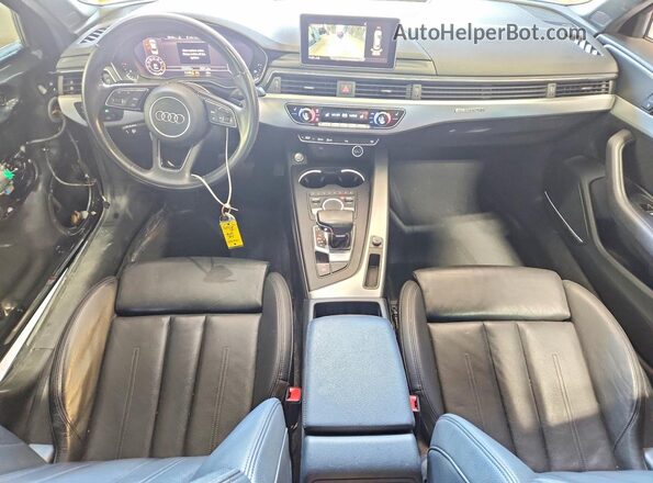 WAUENAF48JA130088 2018 AUDI A4 Green Вид панелі приладів
