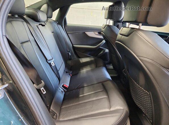 WAUENAF48JA130088 2018 AUDI A4 Green Вид задніх сидінь