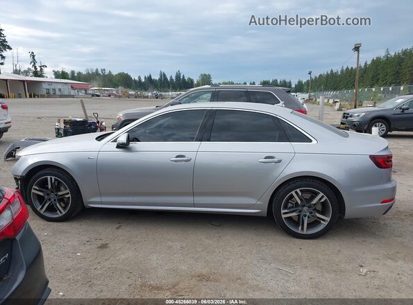 WAUENAF48JN006993 2018 AUDI A4 Silver 