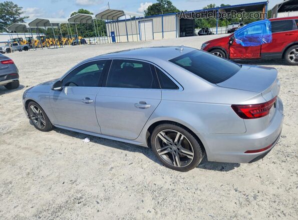 WAUENAF48JN016181 2018 AUDI A4 Silver Հետևի ձախ